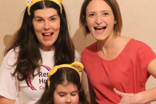 Sam, Jess and Francesca