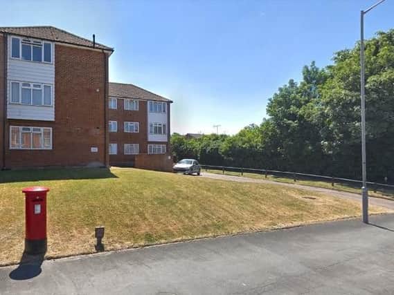 Carlton Close, where the incident took place