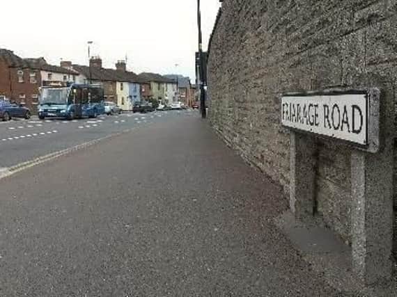 The crash happened at 2.55PM yesterday on Friarage Road - where a Nissan car collided with a Honda.