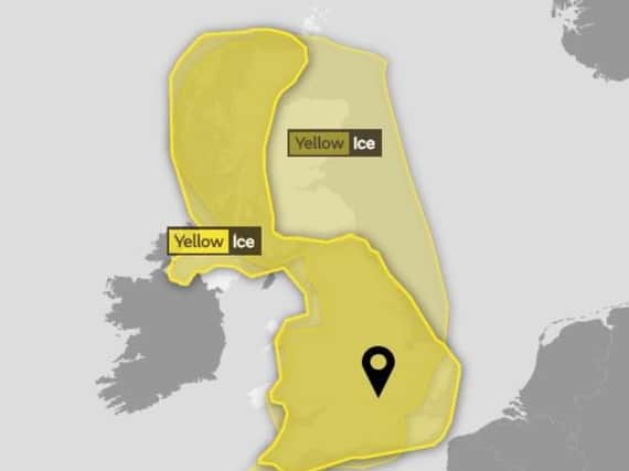 The Met Office has issued a severe weather warning across the UK