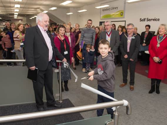 Aylesbury's newly refurbished library is officially re-opened
