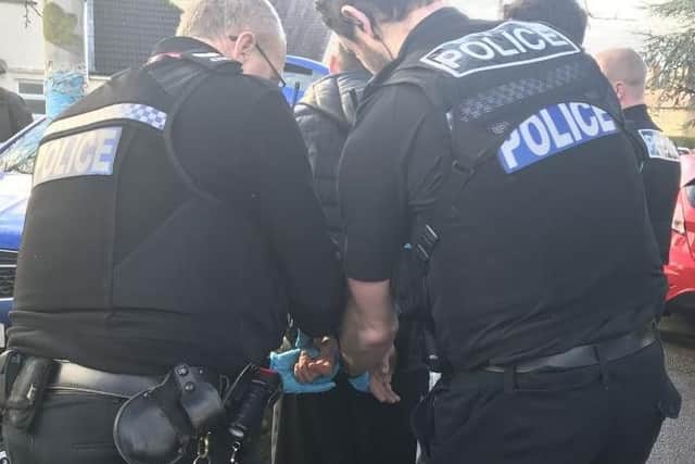 Photo showing Thames Valley Police's work to disrupt County Lines drug dealing
