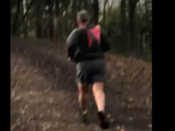 Police have released this image in connection with an assault in Wendover Woods last week - in which a dog and its owner were both kicked by a man