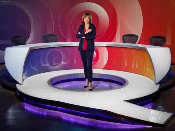 Fiona Bruce is the new presenter of Question Time
