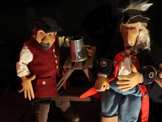 The Rattlebox Theatre Company's pasty pirate puppet show