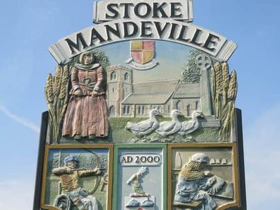 Stoke Mandeville village sign