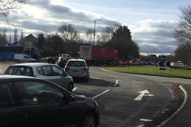 Tingewick roundabout development causing delays back to Buckingham