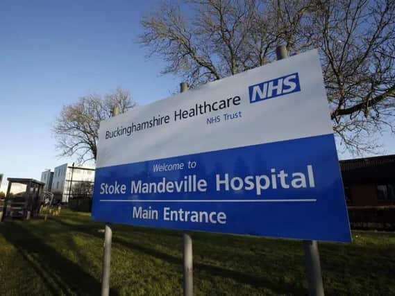 Self harmers 'at risk' at Stoke Mandeville hospital, says report