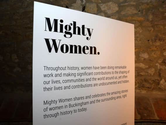 The Old Gaol's Mighty Women Exhibition