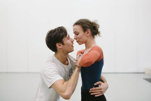 Northern Ballet's rehearsals for Victoria. Picture by Drew Forsyth