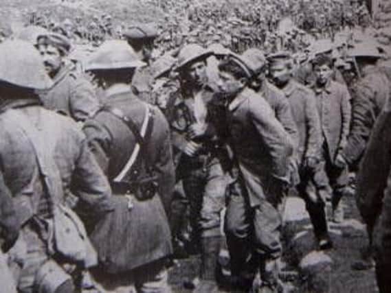 Soldiers at the battle of the Somme