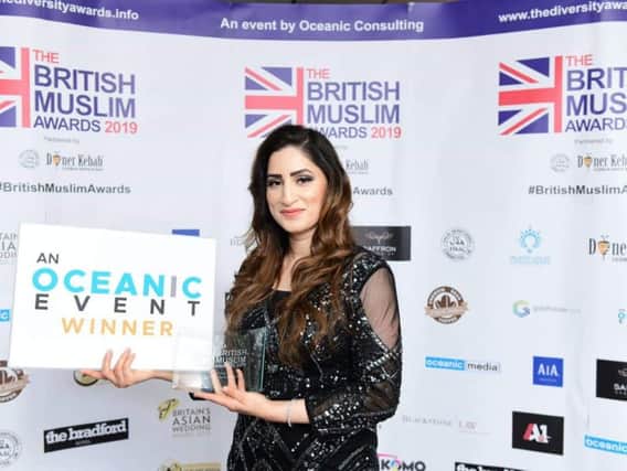 Aylesbury solicitor Salma Khan wins the Rising Star in Law category at the British Muslim Awards