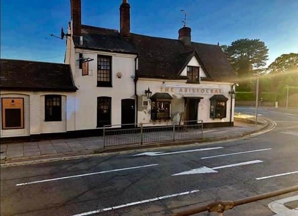 The popular pub, The Aristocrat is up for sale