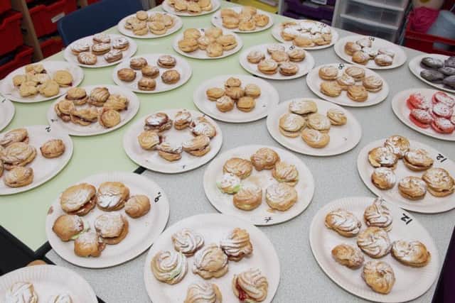The Viennese whirls made by Pebble Brook School pupils