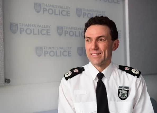 Outgoing Thames Valley Police Chief Constable Francis Habgood