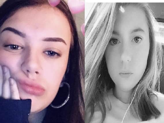 Summer Jones (left) and Kelsey Cooney, both 15, were last seen in Buckingham on Saturday