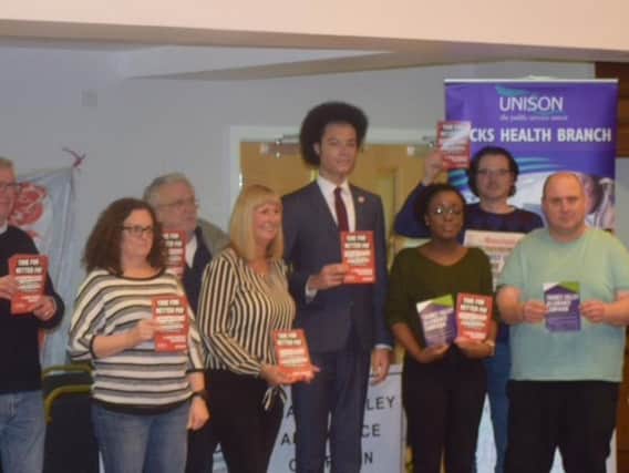 The Bucks Trade Council will be holding a stall in Kingsbury Square on Saturday May 4 to share the benefits of being in a union, and are offering a chance to meet reps and discuss what it means to be part of a union.