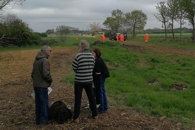 Anti-HS2 protesters in stand-off with HS2 workers