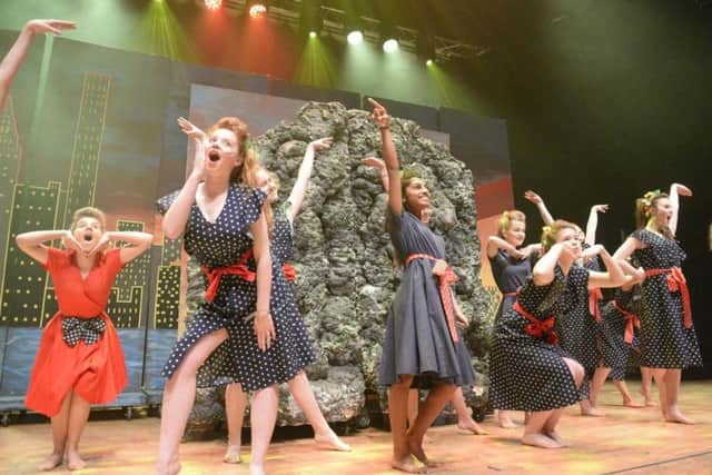 The Sir Henry Floyd team performed 'Escape from Alcatraz' as part of the Rock Challenge