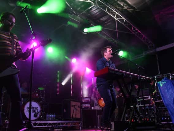 Scouting for Girls headlining last year's Swanbourne music festival