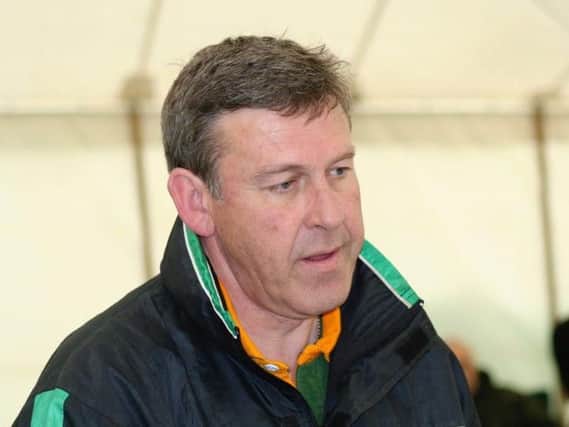 Buckingham rugby coach John Shackley, 61