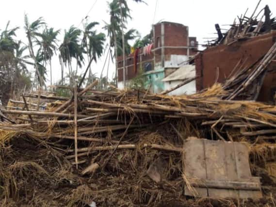 The damage caused by Cyclone Fani in Odisha, India
