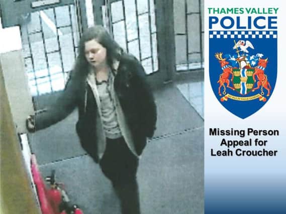 Have you seen Leah Croucher?