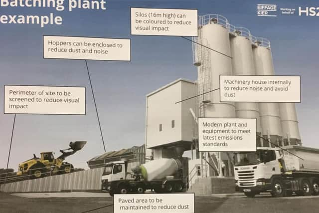 Batching plant example