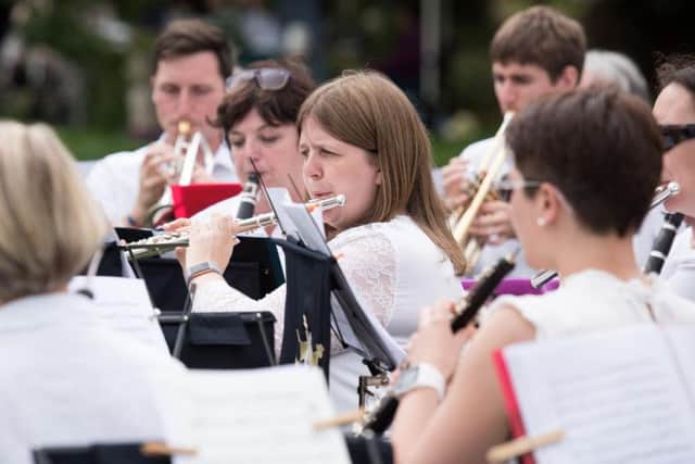 Winslow Concert Band's 25th anniversary party at Tomkins Park