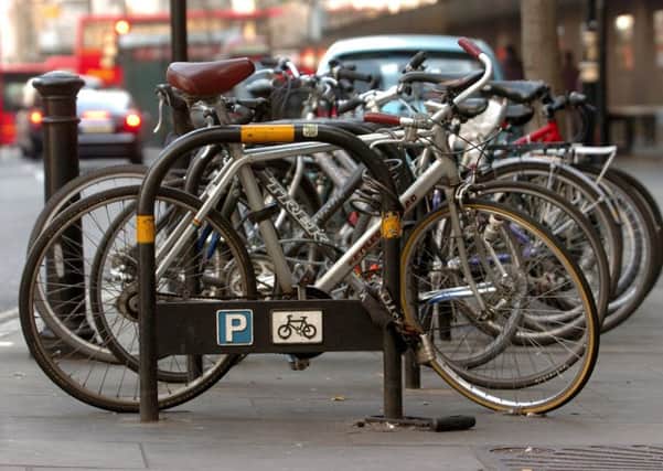 Bicycle parking in London. PNL-190108-132034001