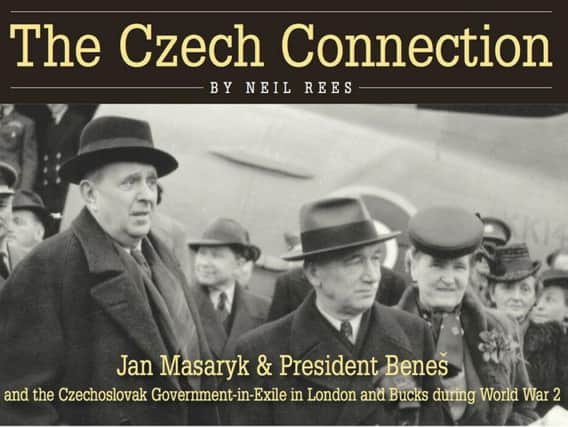The front cover of Neil Rees new book The Czech Connection