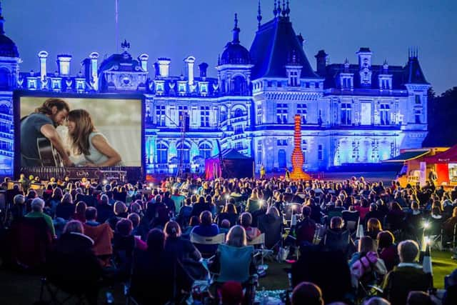 The Luna Cinema at Waddesdon Manor