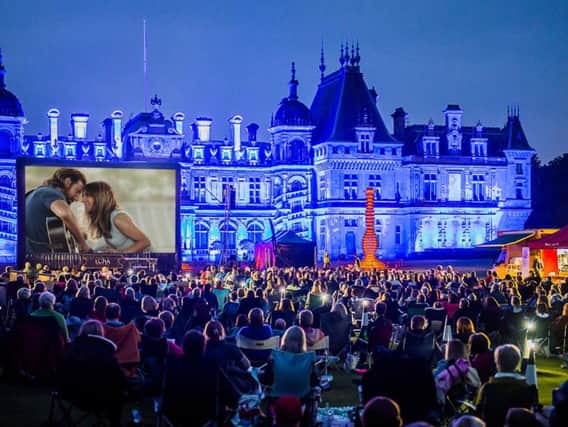 The Luna Cinema at Waddesdon Manor