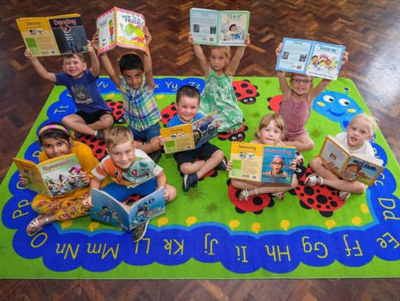 Broughton Community Infant School in Aylesbury, which was struck by a fire at the end of last year, has received a donation of over 1,000 to help improve the schools facilities.