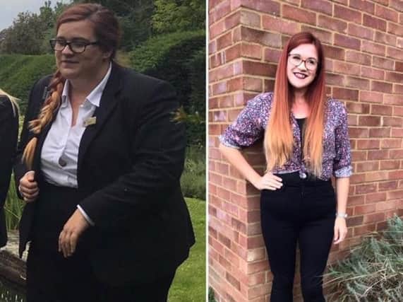 Jess has lost an incredible amount of weight on her Slimming World course
