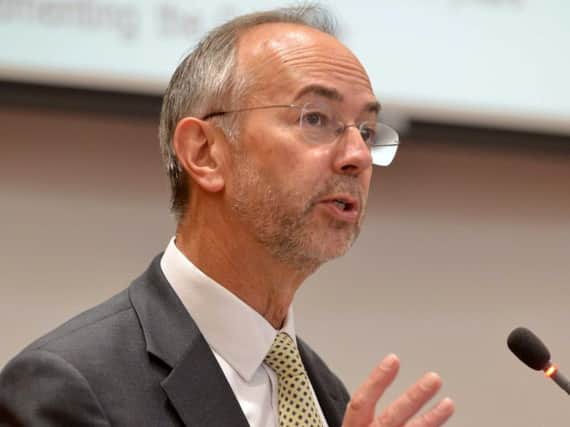 Martin Tett speaking on Brexit last year