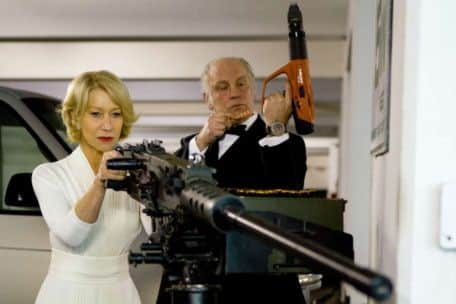 Helen Mirren and John Malkovich in Red 2