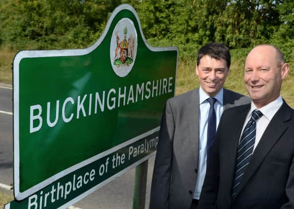 David Newstead and Mike Hughes, Partners at Grant Thornton launch Buckinghamshire Limited