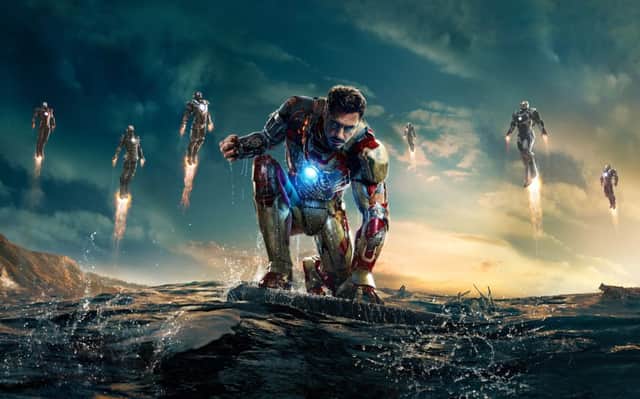 Robert Downey Jr in Iron Man 3
