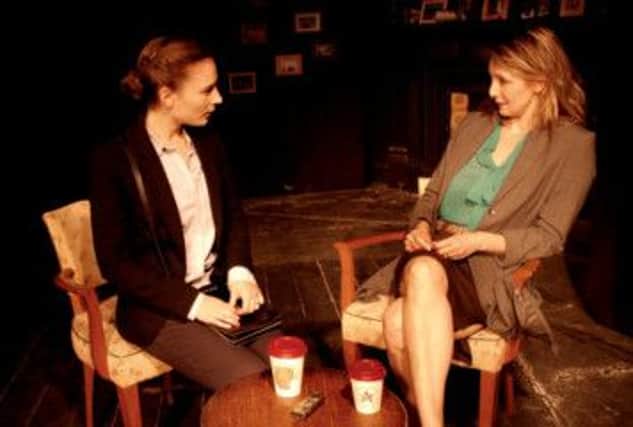 Emily Tucker and Marysia Trembecka in Unrelated at The Drayton Theatre.