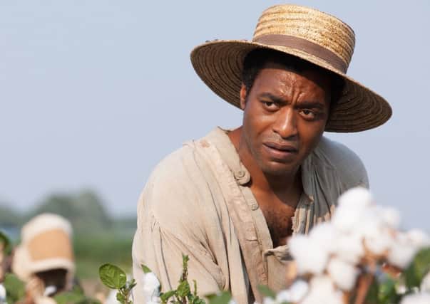 Chiwetel Ejiofor stars in Steve McQueen's 12 Years A Slave