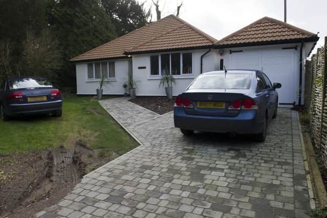 Dave Lee Travis' new bungalow in Buckland