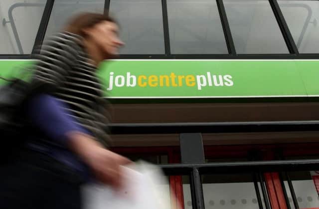 The number of people claiming benefits has fallen