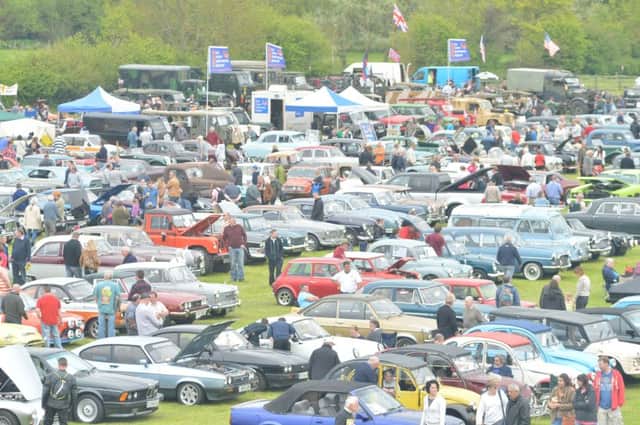 Chiltern Hills Vintage Vehicle Rally held at Weston Turville