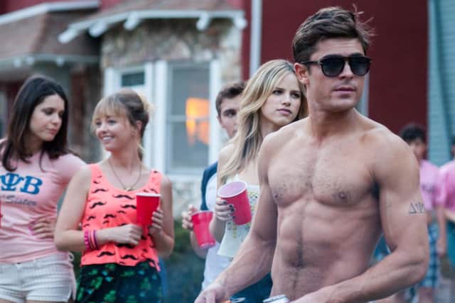 Zac Efron plays the bad boy in Bad Neighbours