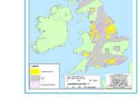 DECC map with areas opened for fracking licences