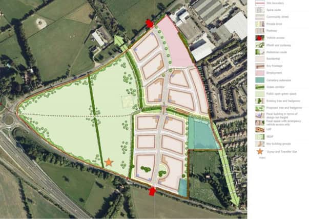 Two designs have been put forward to show how Tring's LA5 development could be created