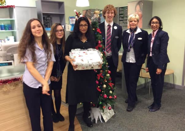 Specsavers is collecting presents for sick children at Stoke Mandeville Hospital.