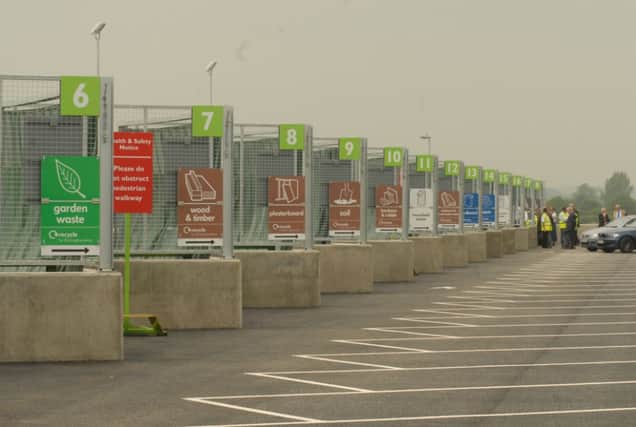 The waste and recycling centre at Aston Clinton