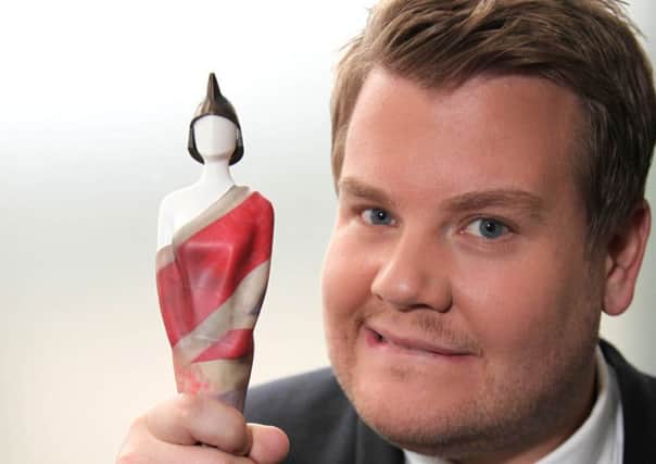 New Year's Honours for celebrities like James Corden (above - picture by John Marshall JME) are making the awards a mockery according to columnist Kate Mason (below)
